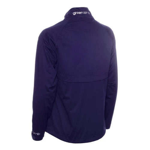 Women's Green Lamb Waterproof Jacket Navy