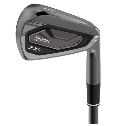 Srixon ZX5 MKII Limited Edition Black Chrome Irons - Steel Shaft 4-PW