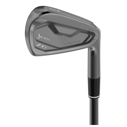 Srixon ZX7 MKII Limited Edition Black Chrome Irons - Steel Shaft 4-PW