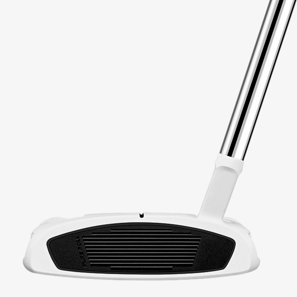 TaylorMade Spider Ghost White #3 Putter - side profile view