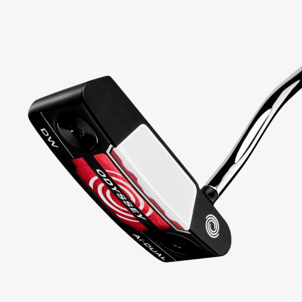 Odyssey Ai-DUAL Double Wide DB Putter - front view