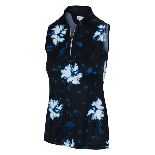 Women's Greg Norman Fiore Zip Sleeveless