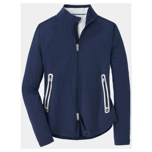 Women's Peter Millar Jameson Rain Jacket - Navy