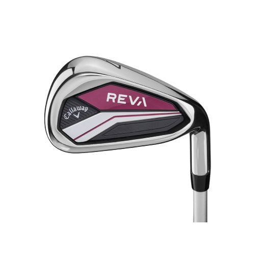 Ladies Callaway 2025 REVA 11 Piece Golf Set - Burgundy