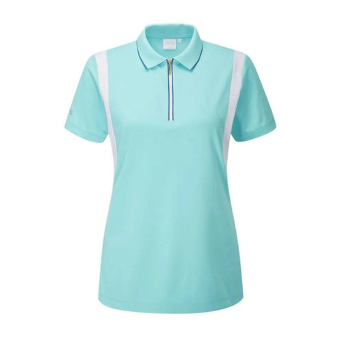 PING Nancy Polo - Light Blue / White