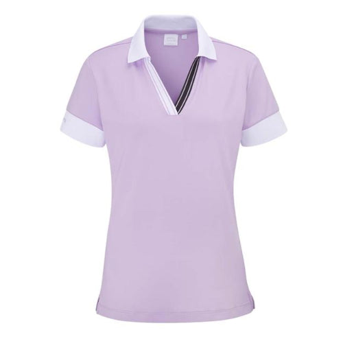 PING Sadie Polo - Cool Lilac / White