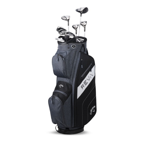 Ladies Callaway 2025 REVA 11 Piece Golf Set - Black