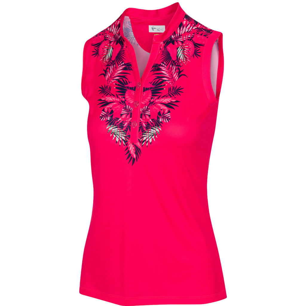 Women's Greg Norman Paradise Sleeveless Polo