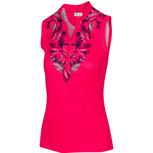 Women's Greg Norman Paradise Sleeveless Polo