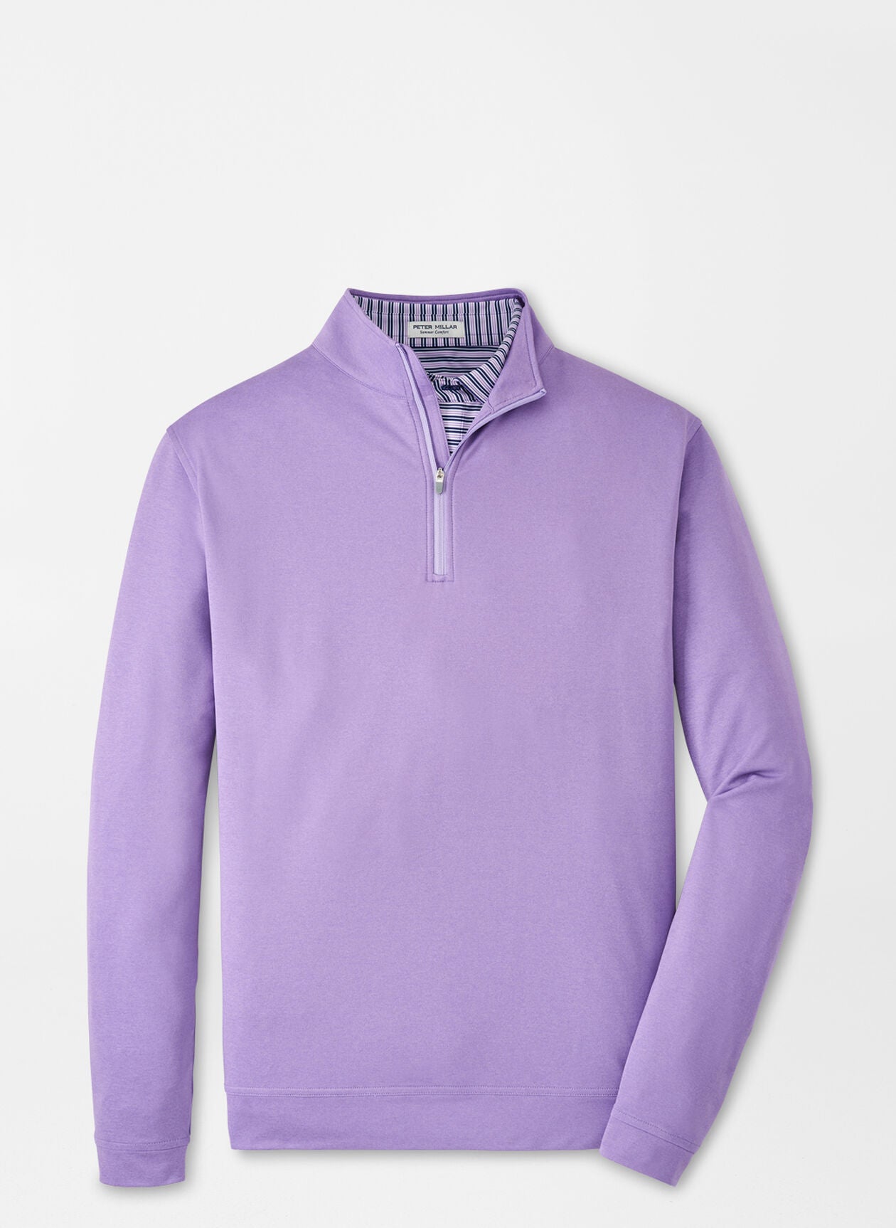 Men's Peter Millar Perth Mélange Performance Quarter-Zip - ALL COLOURS