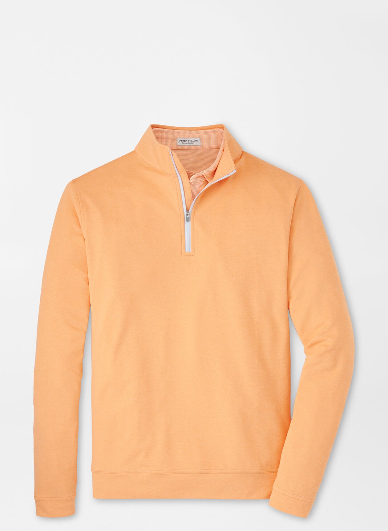 Men's Peter Millar Perth Mélange Performance Quarter-Zip - ALL COLOURS