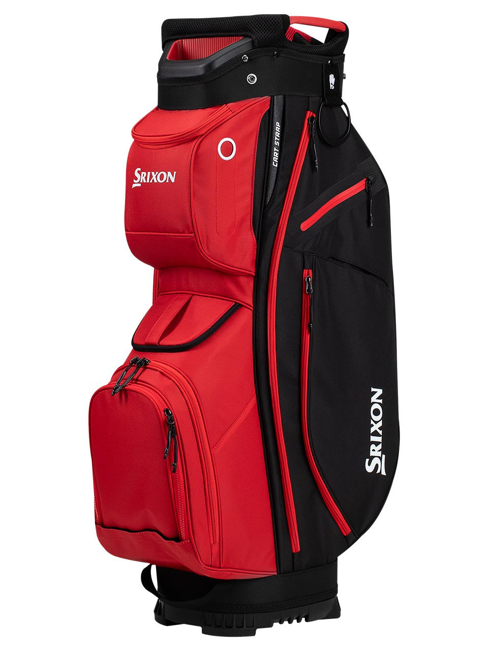Srixon Premium Cart Bag - Black/Red