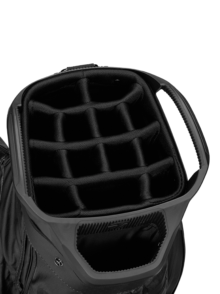 TaylorMade Storm Dry Cart Bag - Black, angle 4