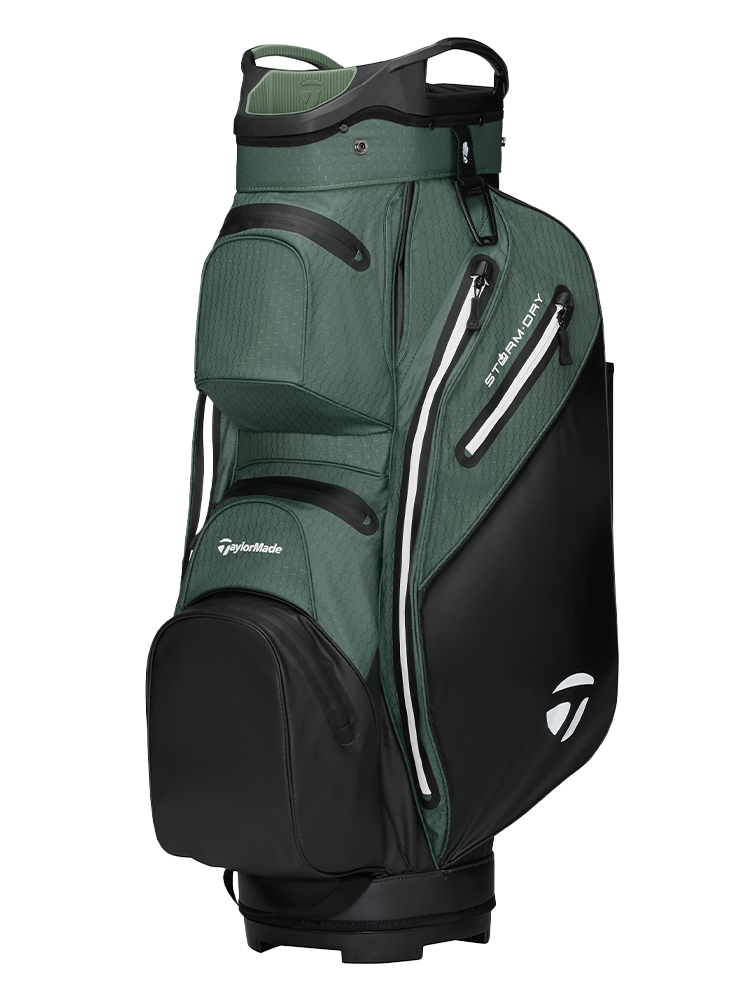 TaylorMade Storm Dry Cart Bag - Black, angle 5