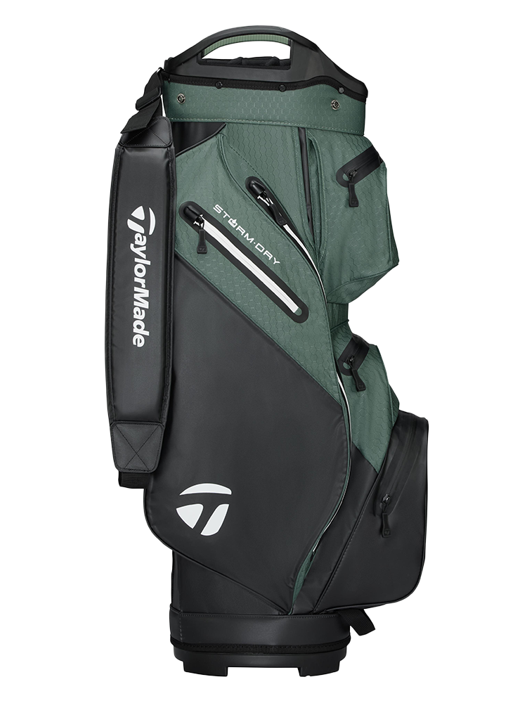 TaylorMade Storm Dry Cart Bag - Black, angle 7