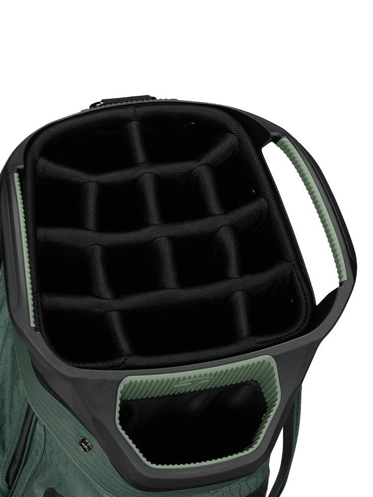 TaylorMade Storm Dry Cart Bag - Black, angle 8