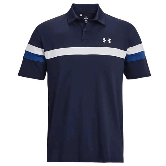 Men's Under Armour T2G Colour Block Polo - Academy & White