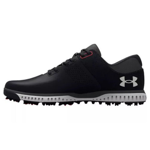 Under Armour Medal RST 2 Wide Golf Shoes - Black/Black