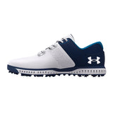 Under Armour Medal RST 2 Wide Golf Shoes - White/Academy