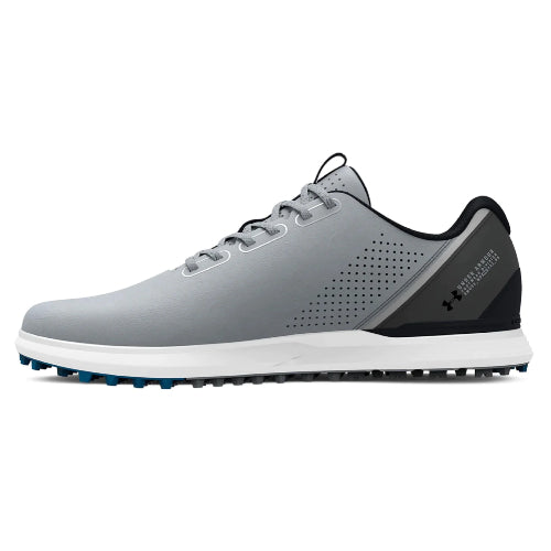 Under Armour Medal 2 Wide Spikeless Golf Shoes - Mod Grey/Jet Grey/Black