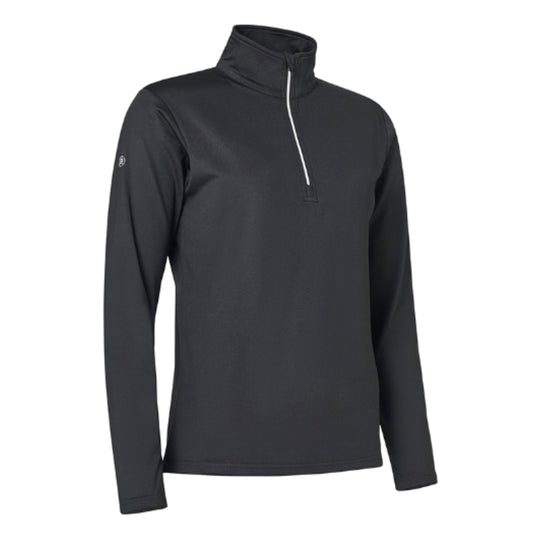 Women's Abacus Dunbar Quarterzip Fleece - Black