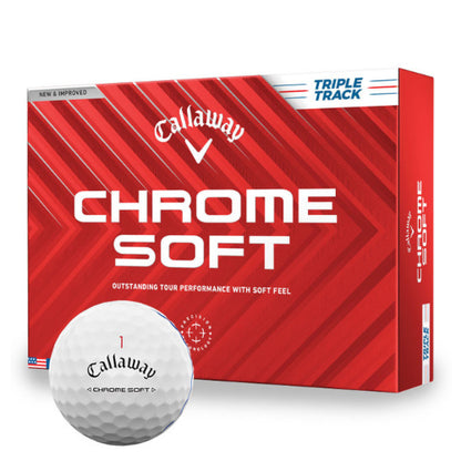 Callaway Chrome Soft Triple Track 2024 Golf Balls