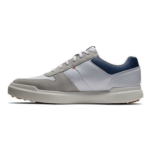FootJoy Contour Golf Shoes - White/Grey