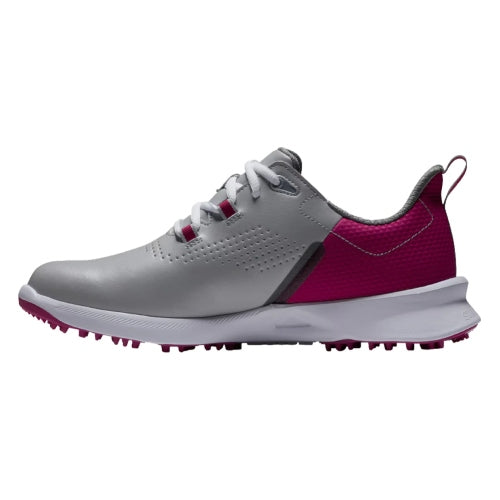 Women's FootJoy Fuel Golf Shoes - Grey/Pink