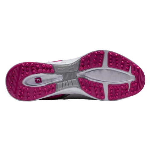 Women's FootJoy Fuel Golf Shoes - Grey/Pink