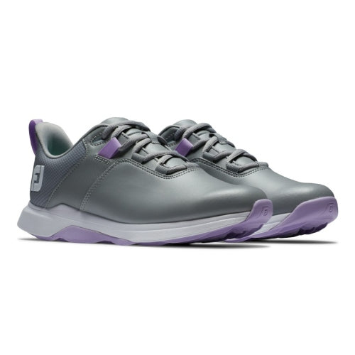 Women's FootJoy ProLite Golf Shoes - Grey/Lilac