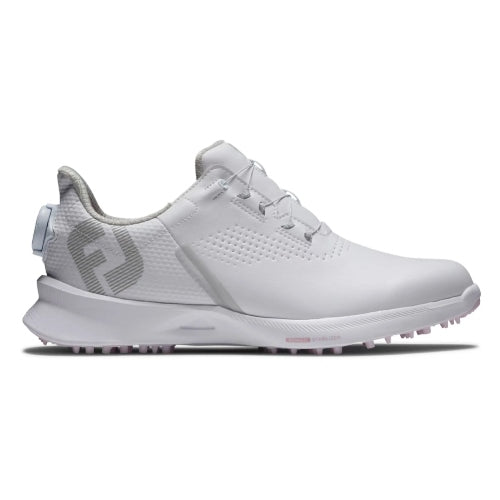 Women's FootJoy Fuel Golf Shoes - White BOA