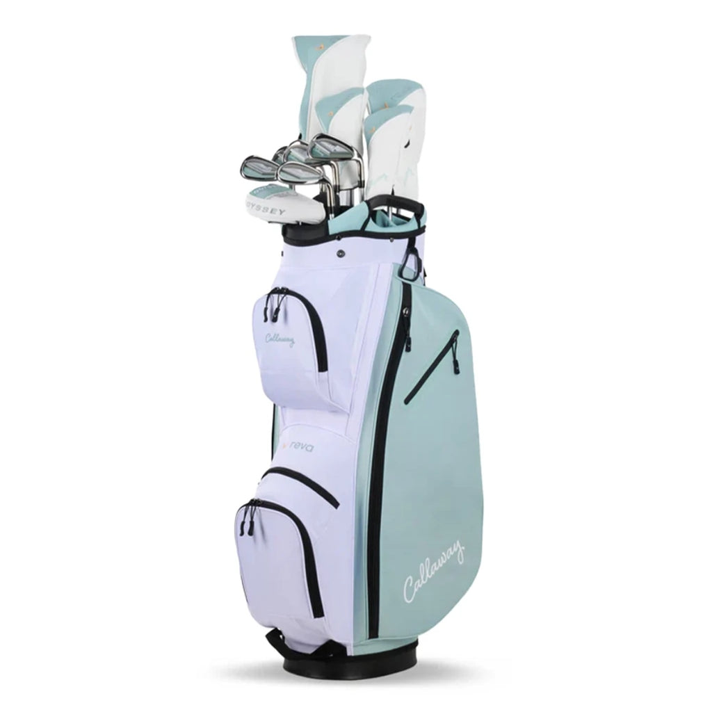 Ladies Callaway REVA 2026 Package Set Green/White - 11 Piece
