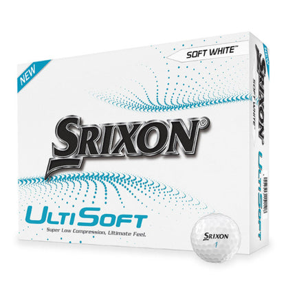 Srixon UltiSoft Golf Balls - White