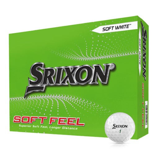 Srixon Soft Feel Golf Balls - White