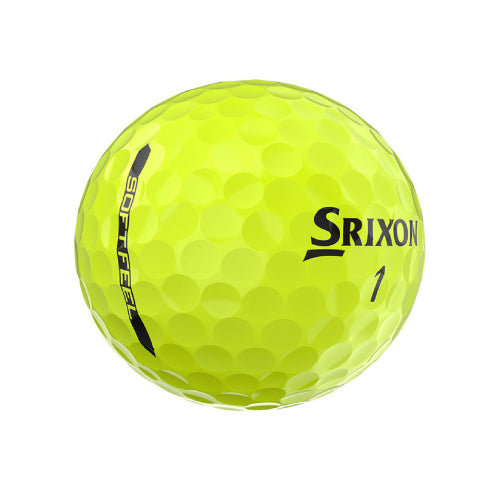 Srixon Soft Feel Golf Balls - Yellow