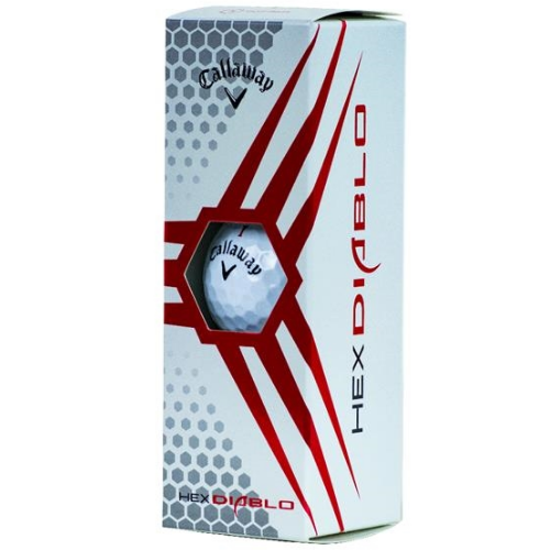 Callaway HEX Diablo Golf Balls - White