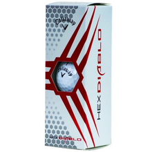 Load image into Gallery viewer, Callaway HEX Diablo Golf Balls - White
