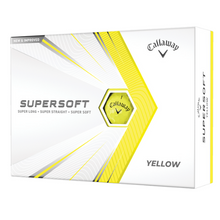 Load image into Gallery viewer, Callaway Supersoft Golf Balls - Yellow
