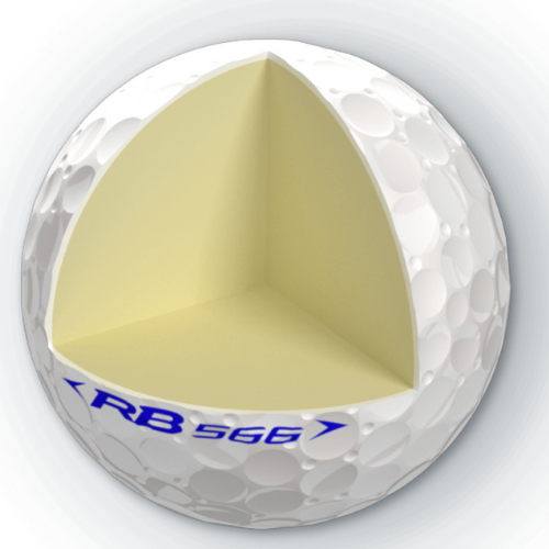 Mizuno RB 566 Golf Balls - White