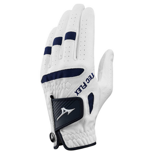 Mizuno Tec Flex Golf Glove - White