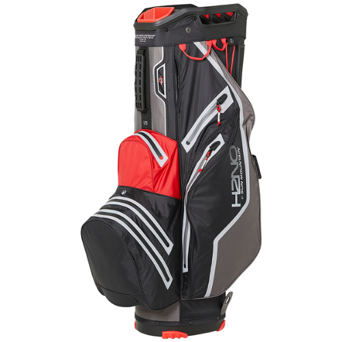 Sun Mountain H2NO Lite Cart Bag - Black/Grey/Red