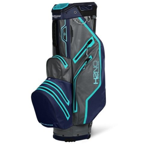 Sun Mountain H2NO Lite Cart Bag - Gun Metal/Navy/Teal