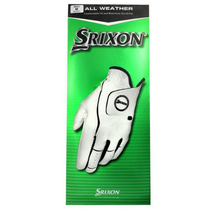 Ladies Srixon All Weather Golf Glove - White