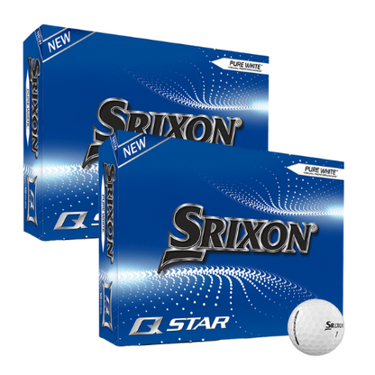 Srixon Q Star Golf Balls - White