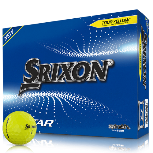 Srixon Q Star Golf Balls - Yellow