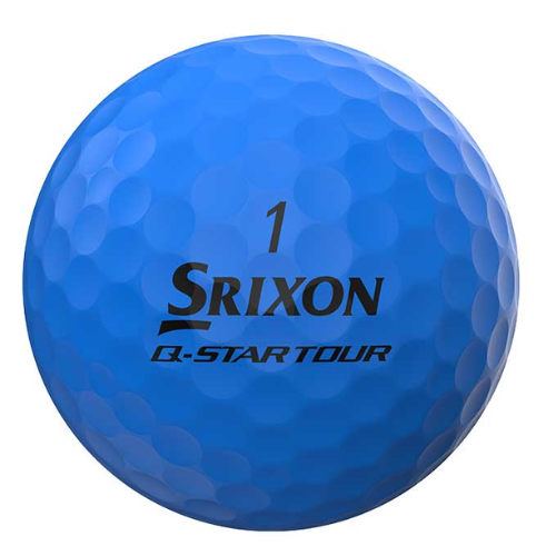 Q-STAR Tour Divide Golf Balls - Blue/Yellow