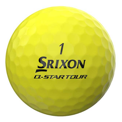 Q-STAR Tour Divide Golf Balls - Blue/Yellow