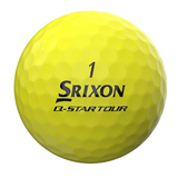 Q-STAR Tour Divide Golf Balls - Red/Yellow