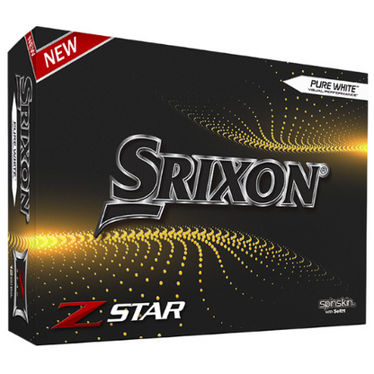 Srixon Z Star Golf Balls - White