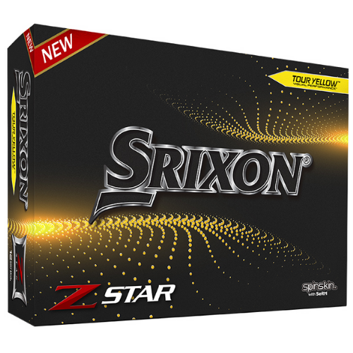 Srixon Z Star Golf Balls - Yellow